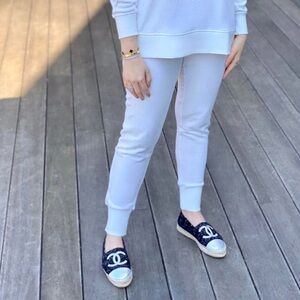 Aniche Maternity Marni Rainbow Speckled Cream High Waisted Joggers